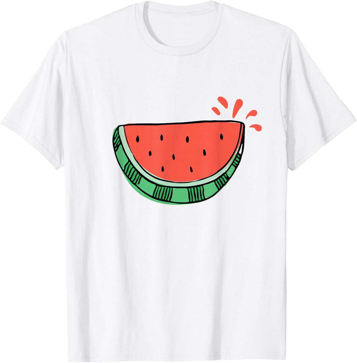 Funny Watermelon Design for Women Men Kids T-Shirt product image 1