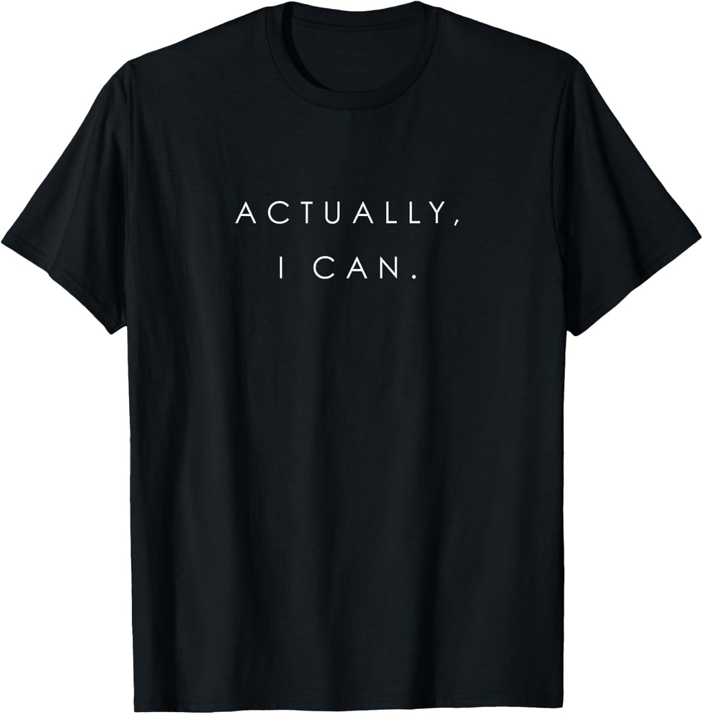 Actually, I Can Feminist Girl Power Women Empowerment product image 1