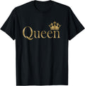 Queen Golden Crown Birthday T-Shirt product image 1