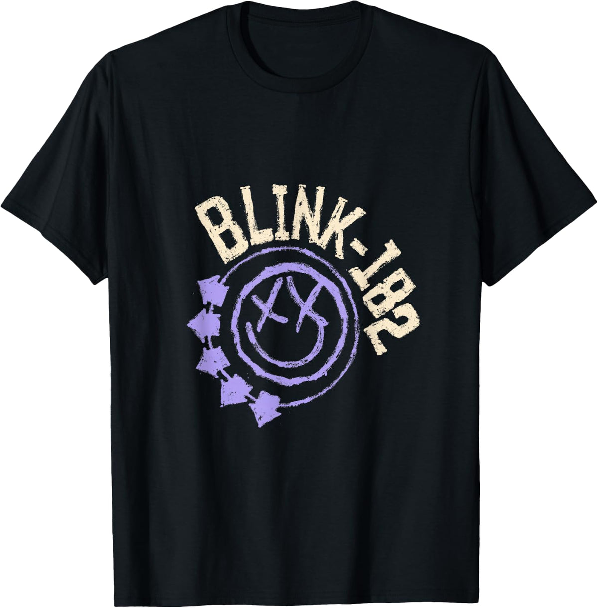 Official Blink-182 Purple Smiley Logo T-Shirt product image 1