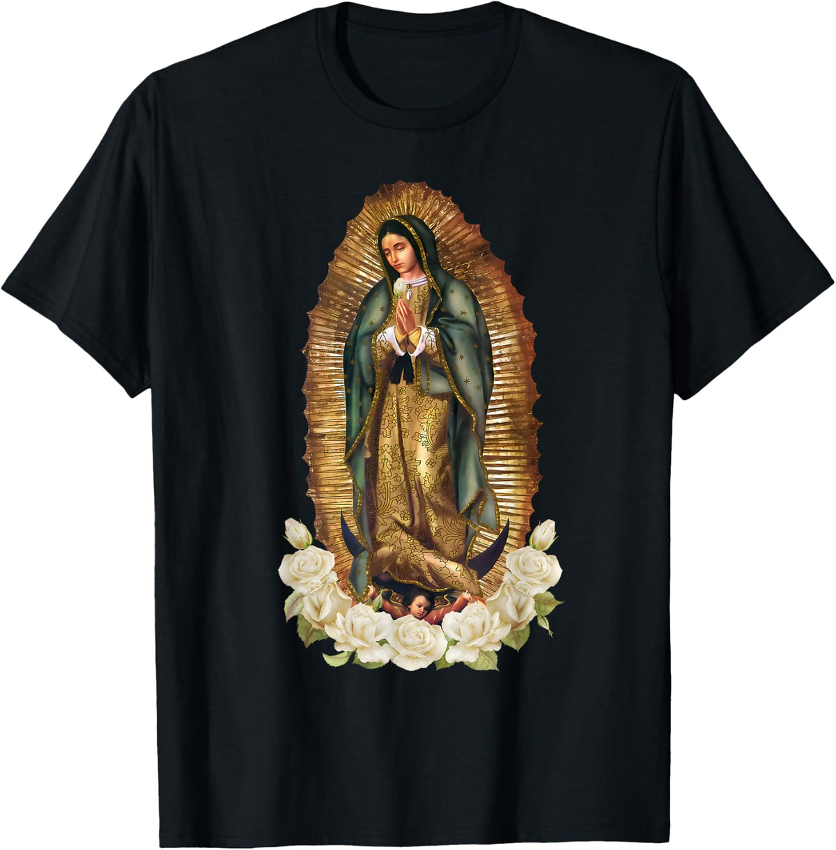 Our Lady of Guadalupe Virgin Mary Catholic Saint T-Shirt product image 1