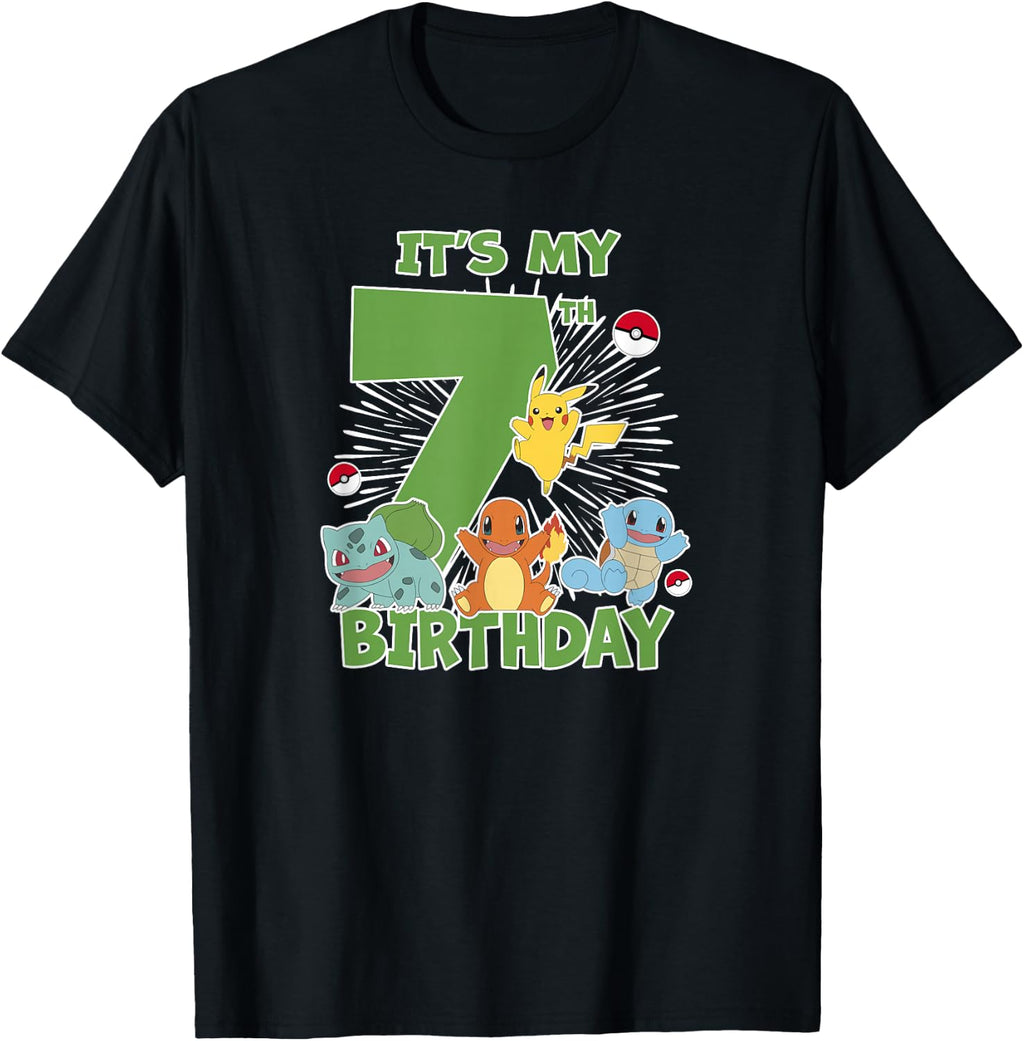 Pokémon It's My 7th Birthday Kanto Starters Celebration product image 1