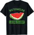 Watermelon Eating Champ Funny Summer Fruit Lover Graphic product image 1