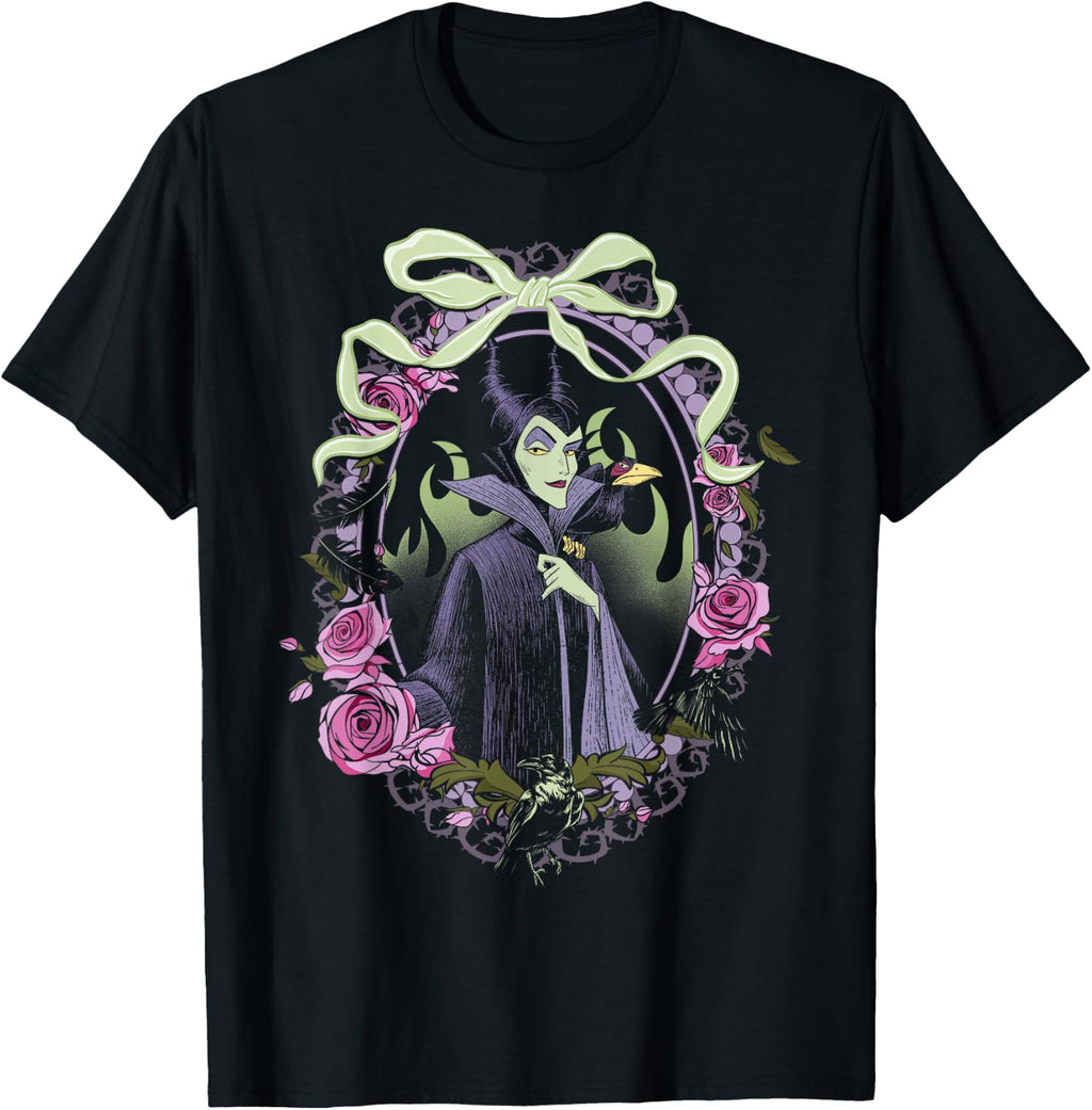Disney Villains Maleficent Bow and Floral Frame Portrait product image 1