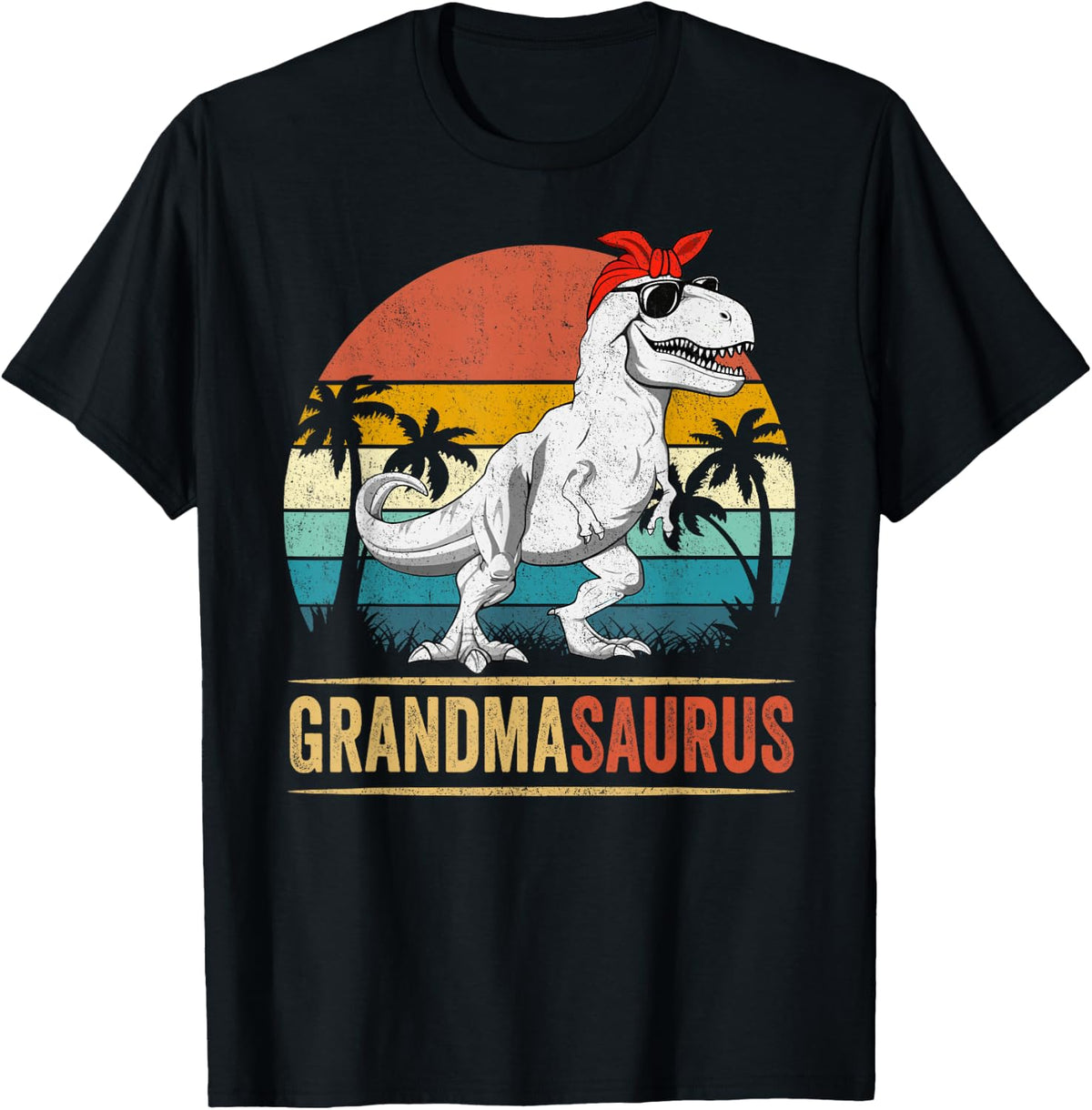 Grandmasaurus T Rex Dinosaur Grandma Saurus Family Matching product image 1