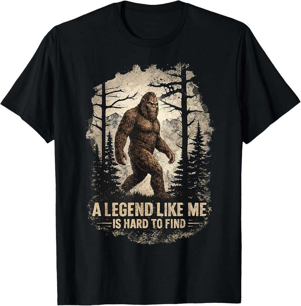 A Legend Like Me is Hard to Find Bigfoot Gifts Men Women product image 1